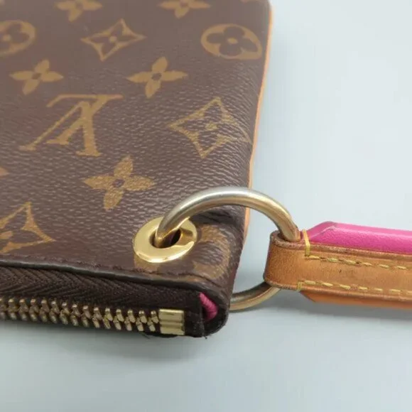 100% Authentic Louis Vuitton Lorette Brown Monogram Canvas Shoulder Bag - Picture 9 of 12